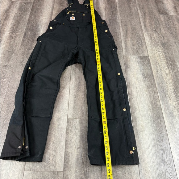 Carhartt Mens Black Coveralls - Picture 15 of 16